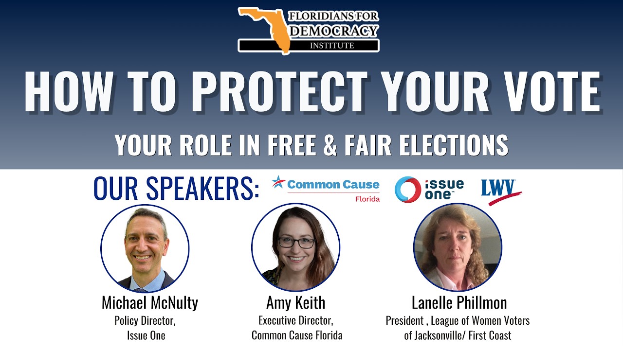 How to Protect Your Vote: Your Role in Free & Fair Elections