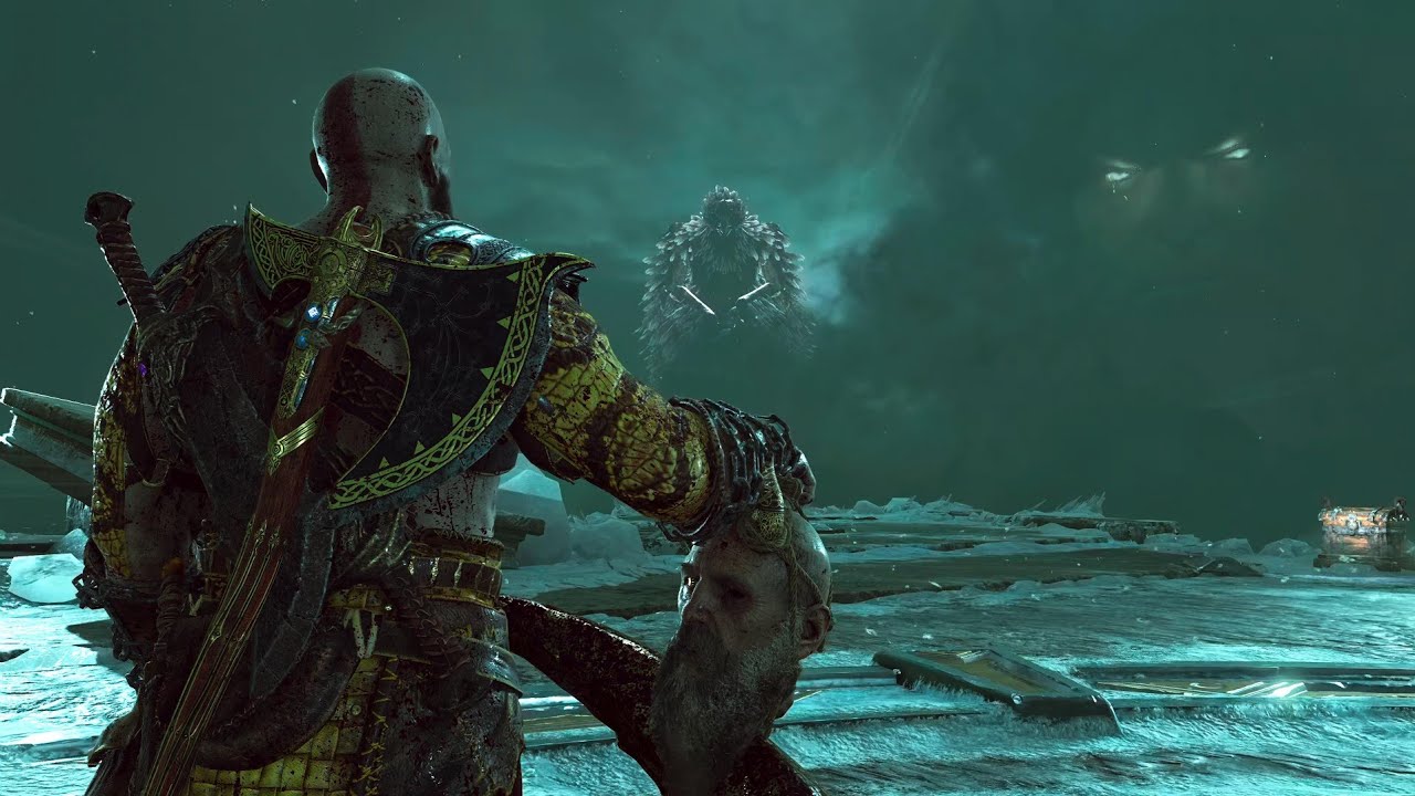 God of War Parte 22 - Peguei o Coração do Guardião da Ponte para salvar meu filho (ATREUS)