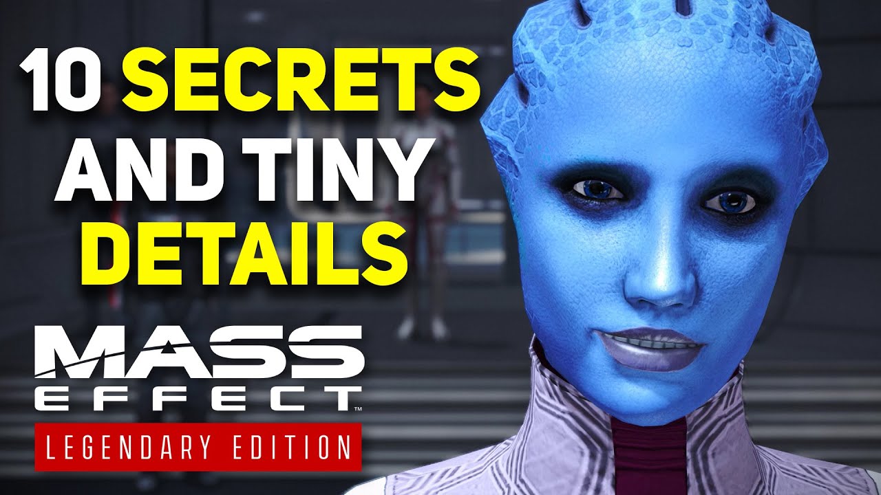 10 СЕКРЕТОВ и мелких деталей, которые вы, вероятно, пропустили в Mass Effect Legendary Edition