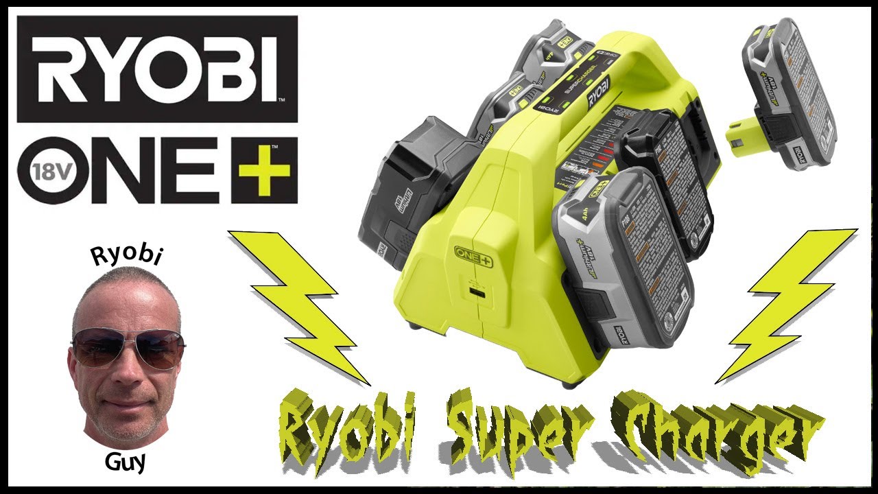 Ryobi 18V One+ 6-Port SuperCharger - Review 