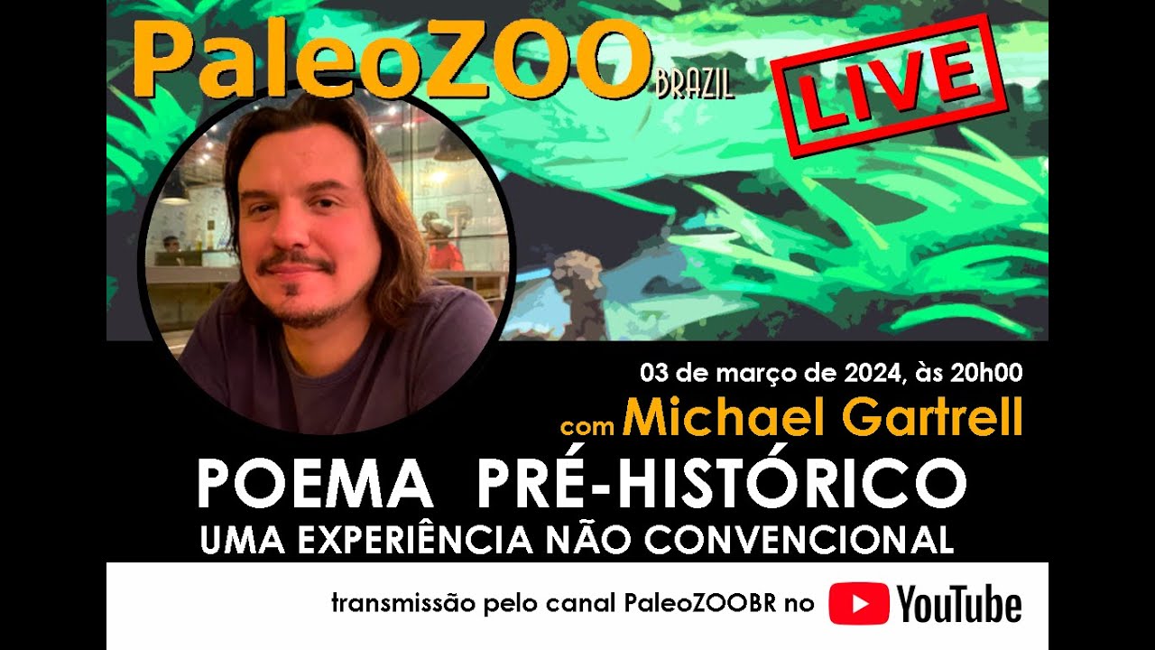PALEOZOOBR LIVE: POEMA PRÉ-HISTÓRICO: UMA EXPERIÊNCIA NÃO CONVENCIONAL