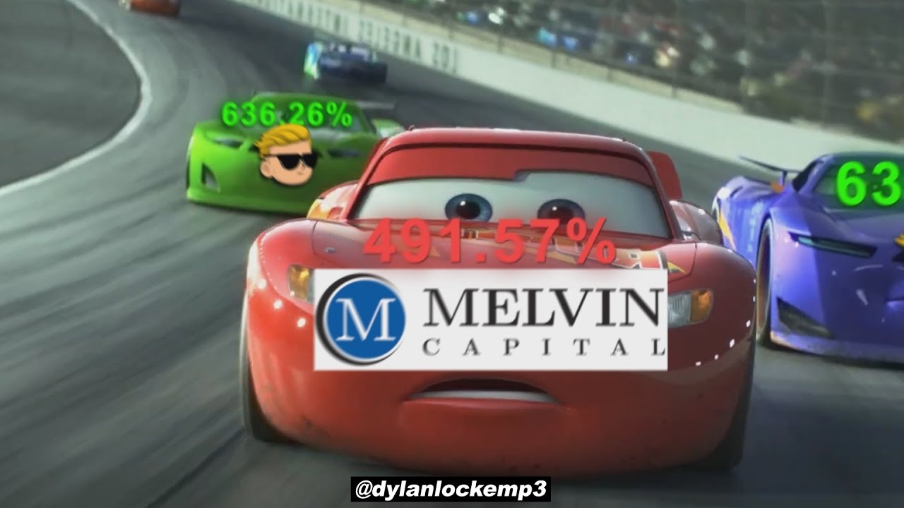 Melvin Capital REKTED by WallStreetBets (Pixar Cars Meme)
