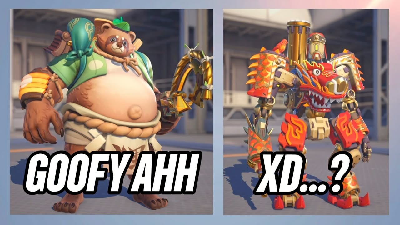 LA SKIN MÁS DIVERTIDA DE CADA HÉROE DE OVERWATCH