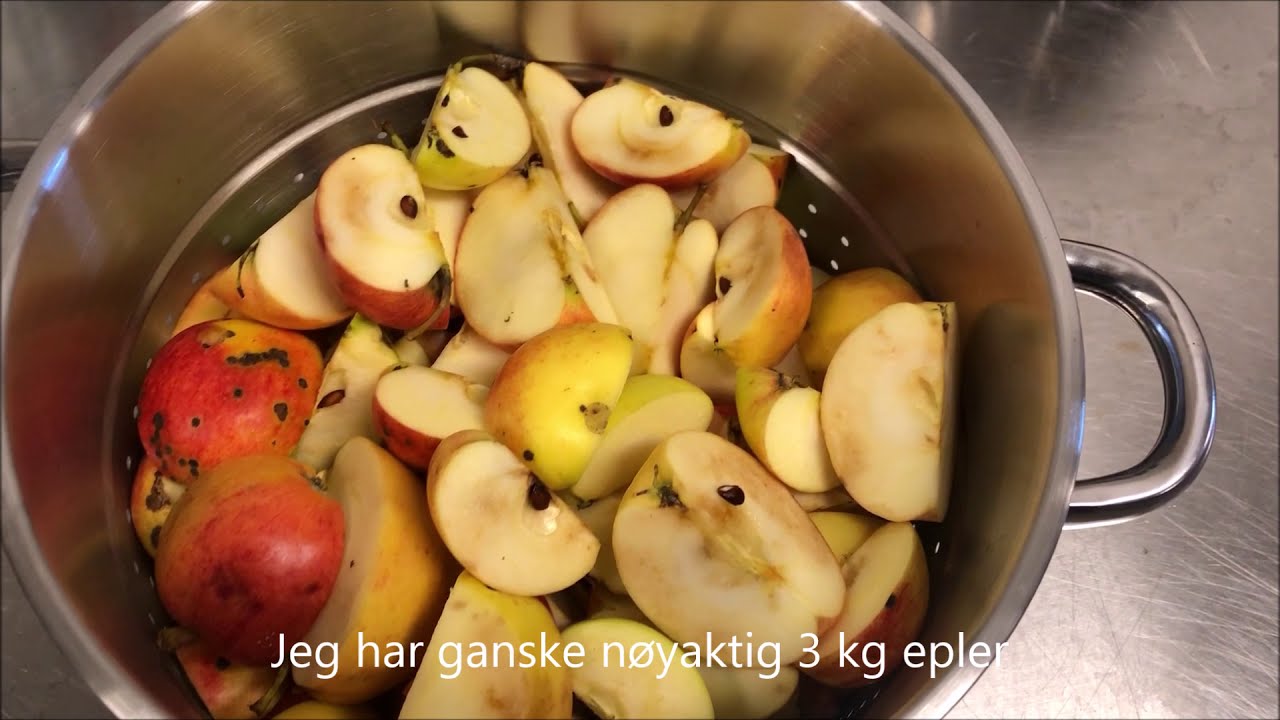 Hvordan lage eplesaft