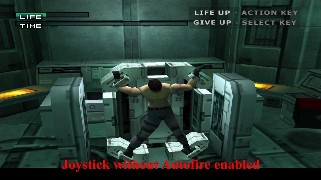 Metal Gear Solid 1 torture chamber - Autofire vs Non Autofire test (2000 PC Port)