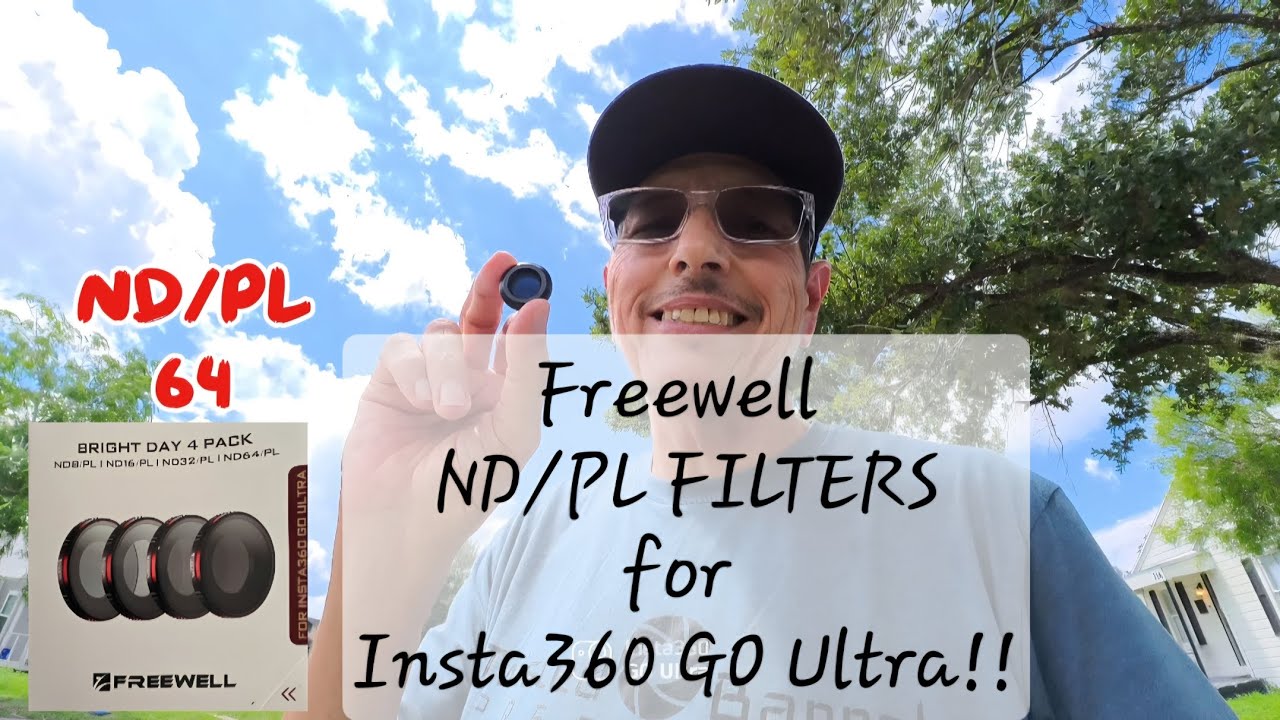 Freewell ND/PL Filters for Insta360 GO Ultra!