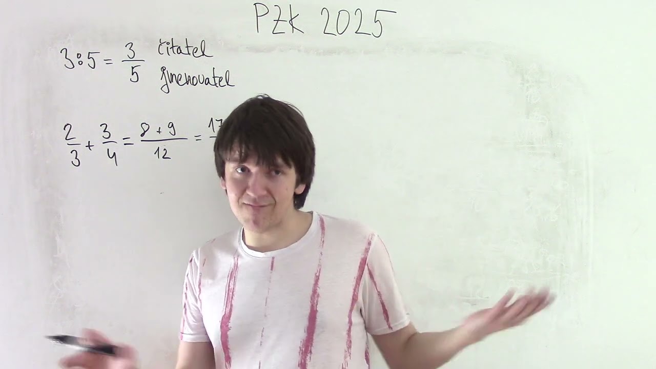 Přijímací zkoušky na SŠ 2025 #14 - Zlomky