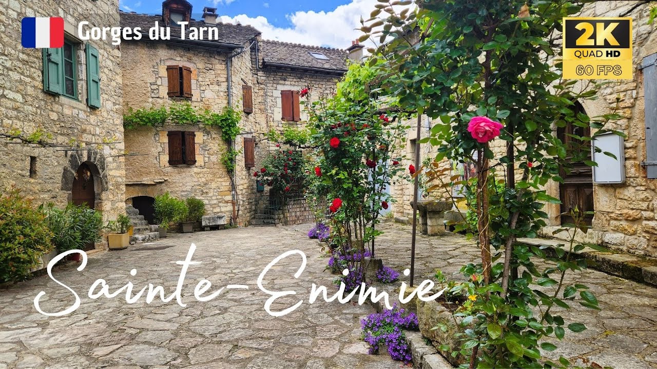 Gorges du Tarn: Sainte-Enimie, France | Relaxing Walk Through a French Gem *MOST BEAUTIFUL VILLAGE