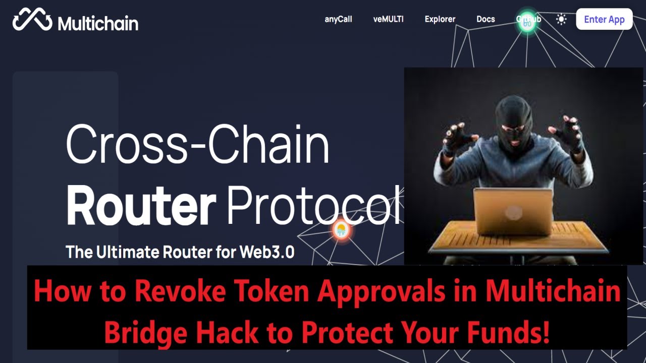 How to Revoke Token Approvals Related to Multichain Bridge Hack to Protect Funds via Krystall App