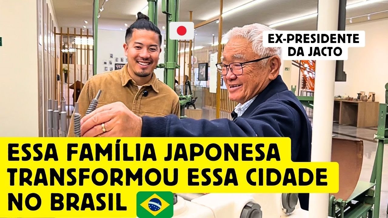 Essa fam&iacute;lia japonesa transformou essa cidade no Brasil. Entrevistei o ex-presidente da Jacto