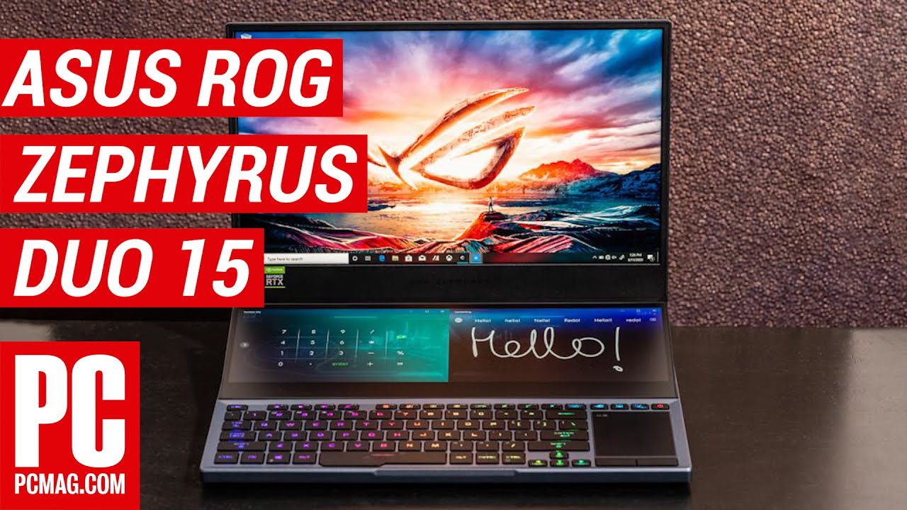 Asus ROG Zephyrus Duo 15 (GX550) Review