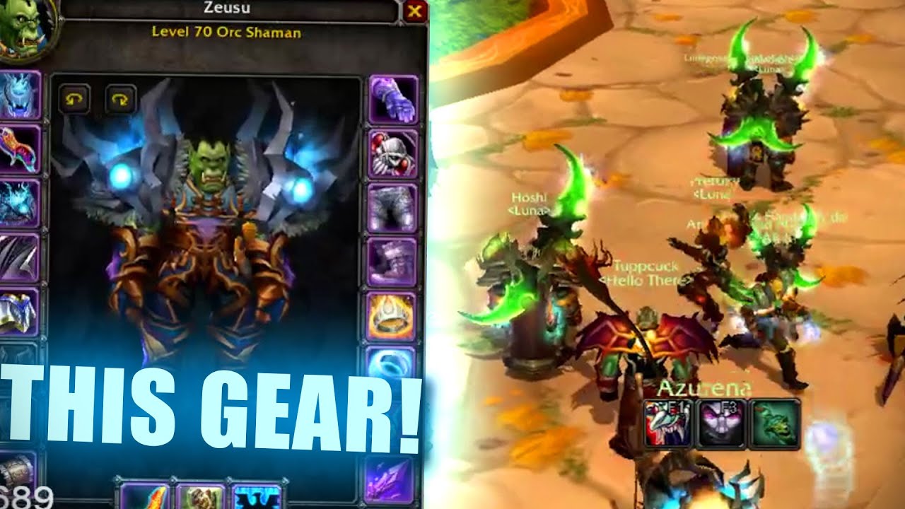 I've Met The MOST Geared Ele Shaman SO FAR.. | WoW TBC Classic