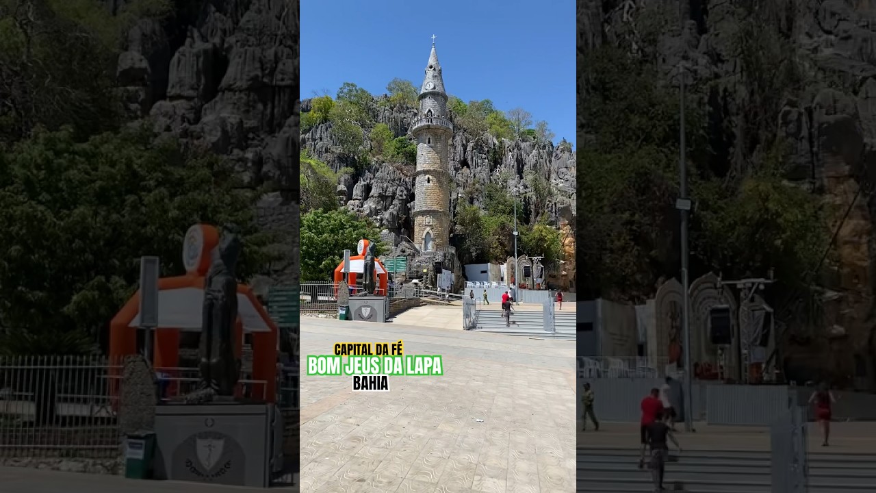 SANTU&Aacute;RIO DO BOM JESUS DA LAPA BAHIA, Gruta do bom Jesus da Lapa Bahia