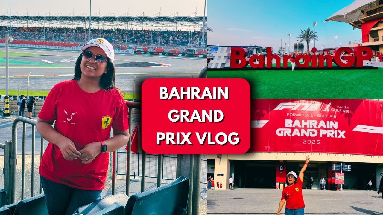 Bahrain Grand Prix Formula 1 Vlog | Saee Tembhekar