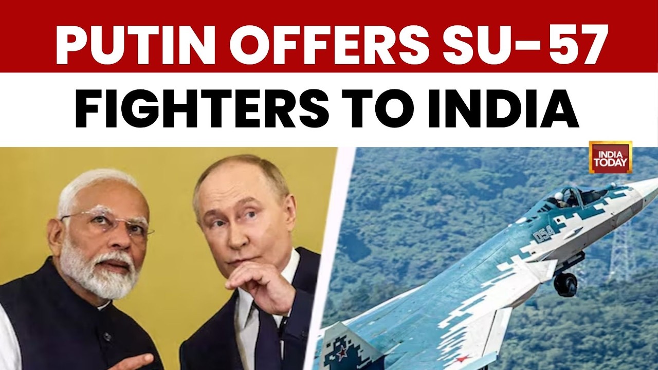 Путин поддерживает Моди и предлагает Индии истребители Су-57 | Значительный импульс российско-инд...