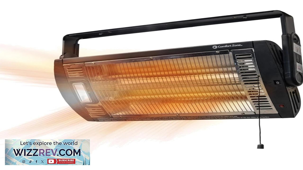Ceiling Mount Quartz Radiant Heater 1500W Indoor Garage eBay