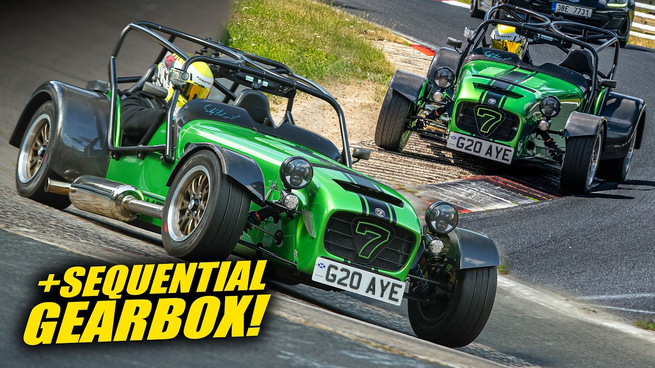 TRYING NOT TO DIE in Caterham 620R on the N&uuml;rburgring!
