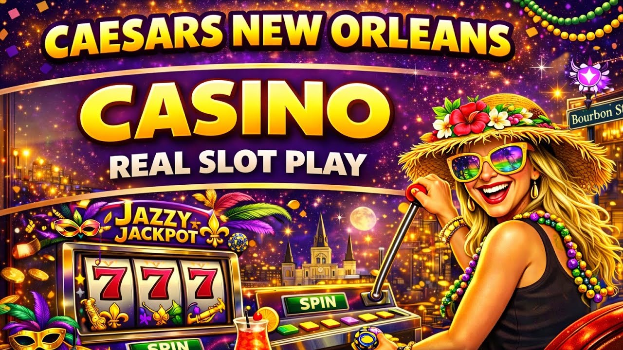 Экскурсия по казино Caesars New Orleans + советы по игре на игровых автоматах и ​​получению бонусов.