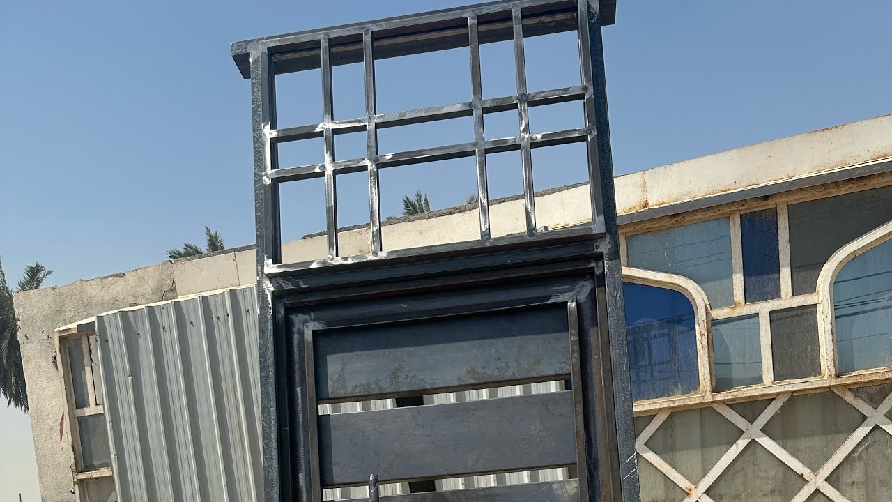 تعليم كيف عمل باب قاصه من بدايه للنهايه محتوى تعليمي الحداده للمبتدئين @MBAlkhaqani @BasimKarbalaei 