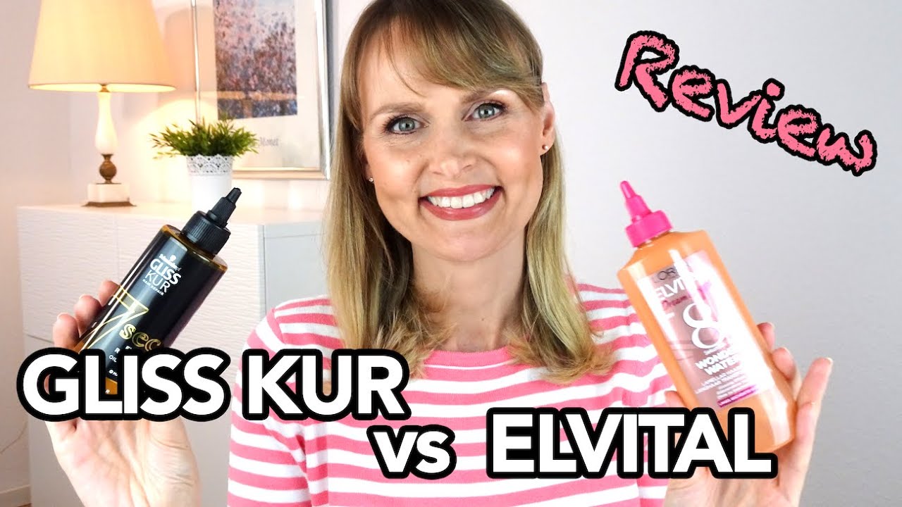 Review: GLISS KUR 7 Sec EXPRESS-REPAIR-KUR vs ELVITAL 8 Sekunden WONDER WATER