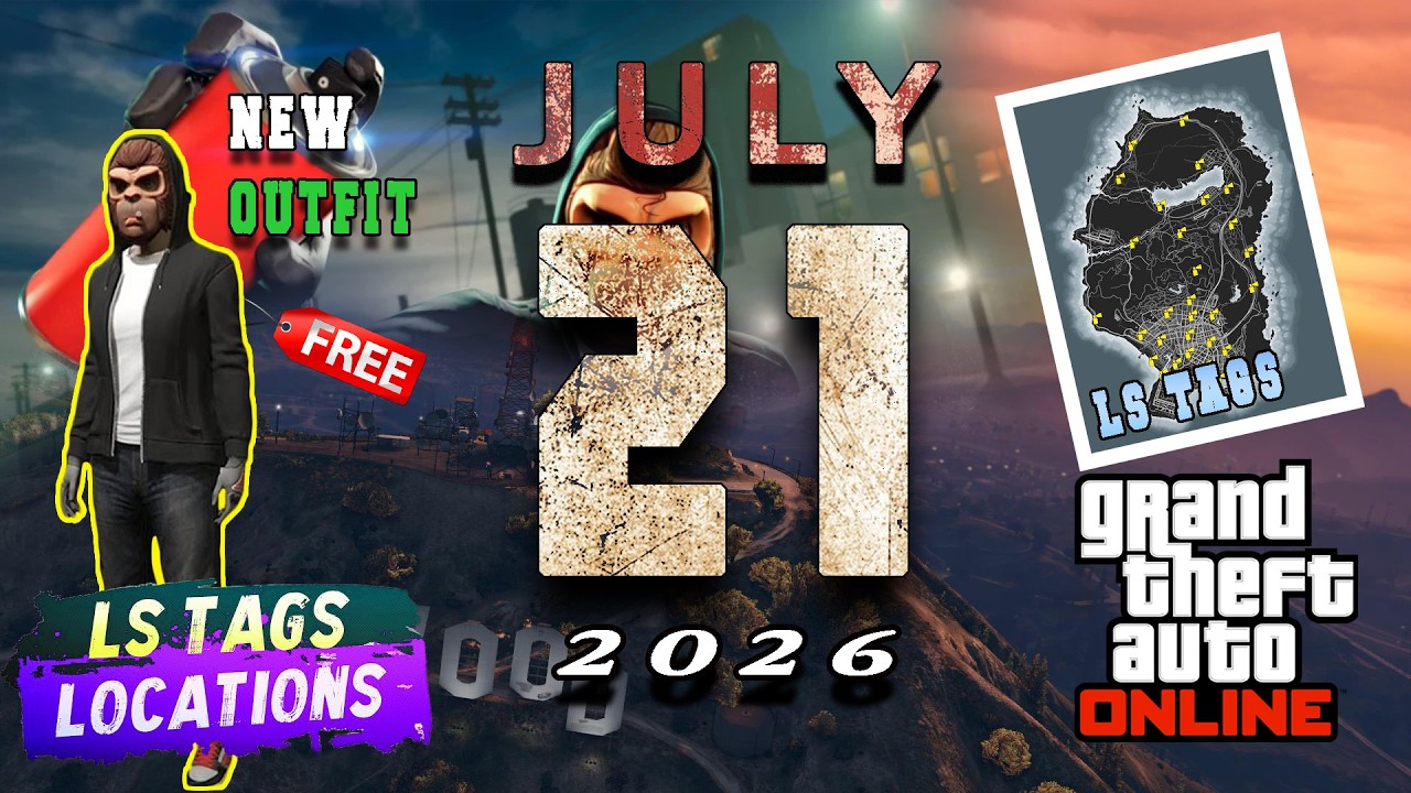 LS Tags Locations [July 21st] GTA Online 2026!!!