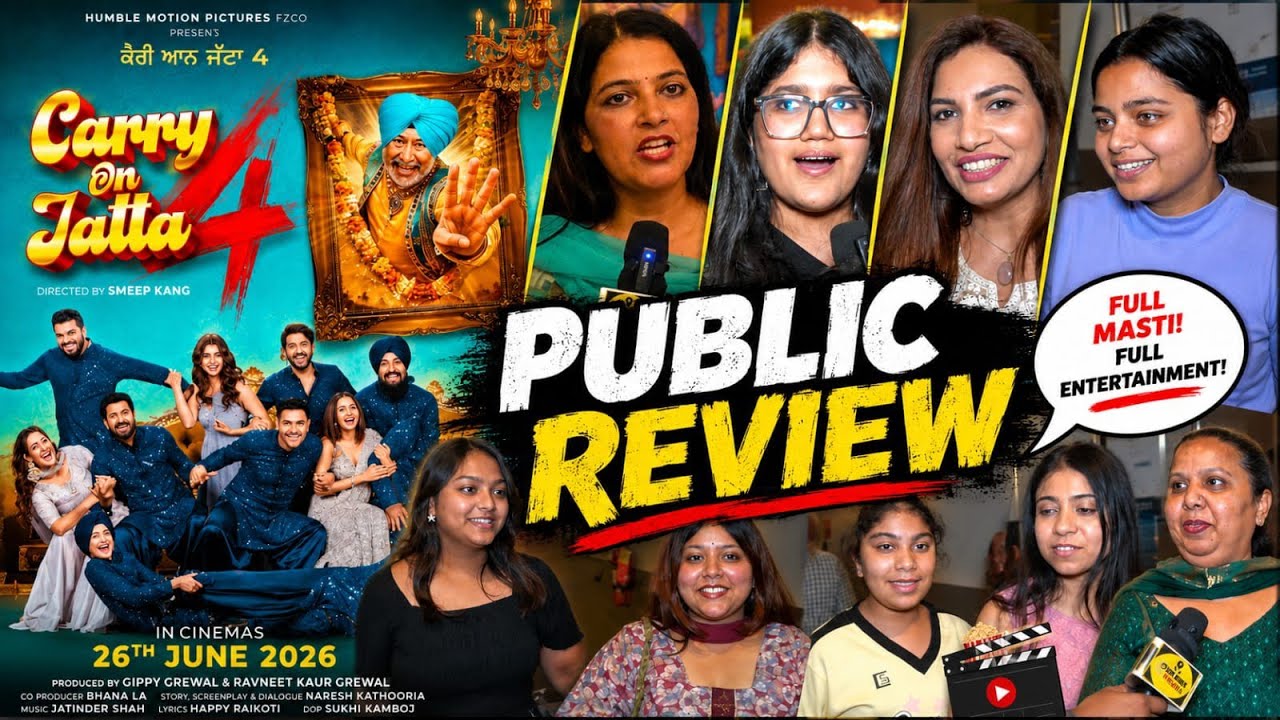 Carry On Jatta 4 Movie Review | Carry On Jatta 4 Review | Carry On Jatta 4 Movie Reaction | Carry On