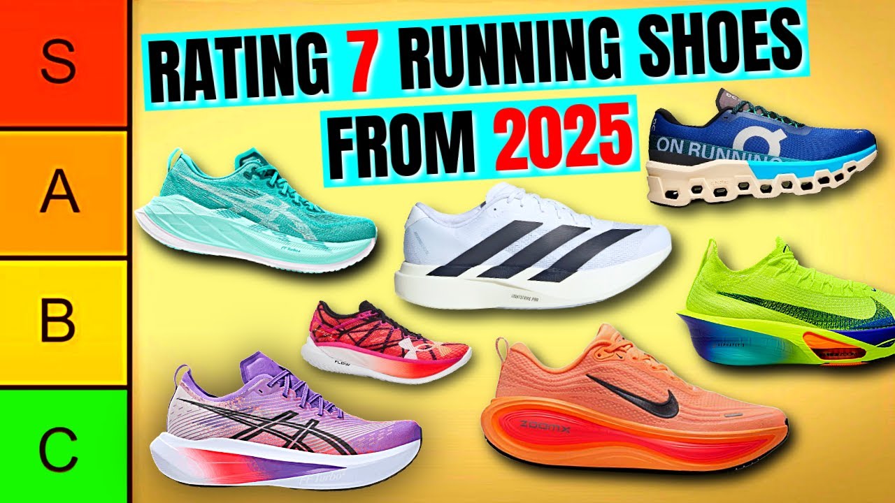 RATING 7 of the best running shoes in 2025 | Adidas + NIKE + ASICS & More