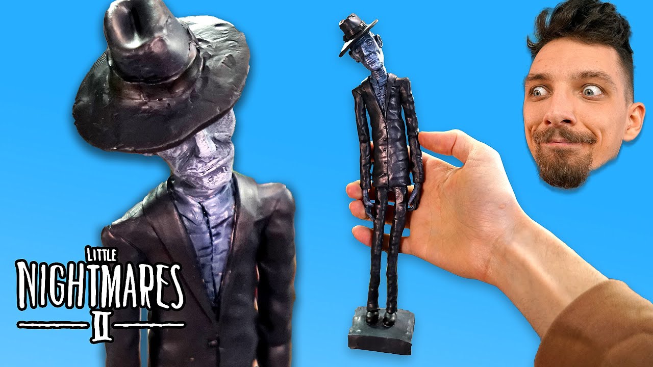 I Made The Thin Man from Little Nightmares II in clay