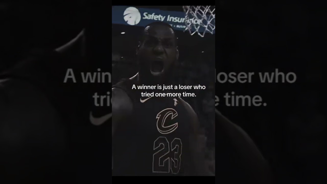 A Winner Is Just a Loser Who Tried One More Time 💥 | Motivation