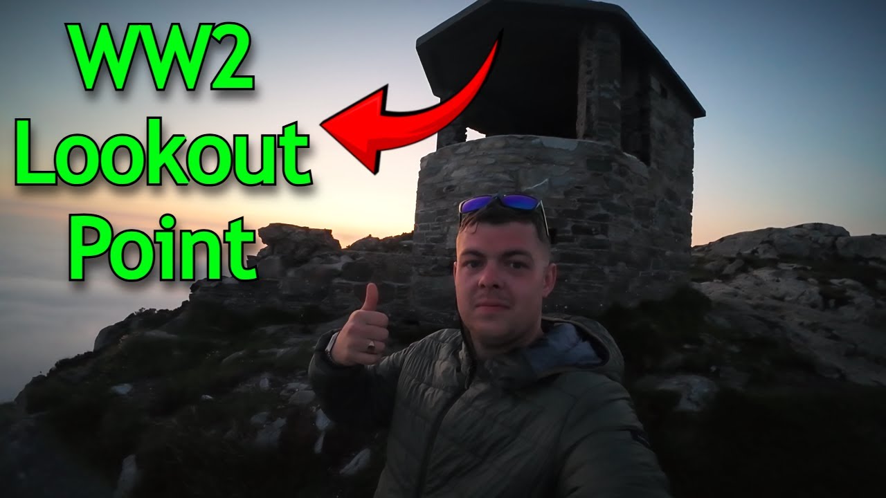 Stealth Camping in a WW2 lookout Tower