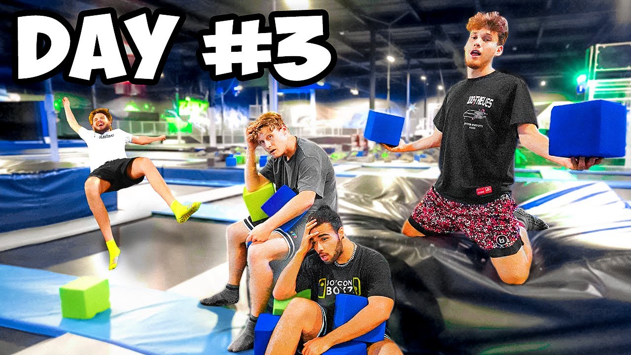 Last To Leave Trampoline Park Wins EPIC PRIZE