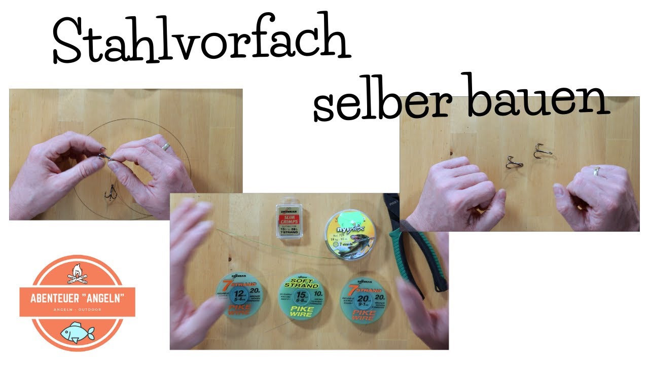 Stahlvorfach selber bauen | Hechtangeln | Mit TIPP zur Aufbewahrung