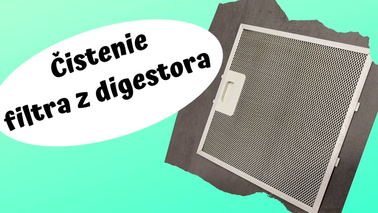 Čistenie filtrov z digestora | Eurona by Černy