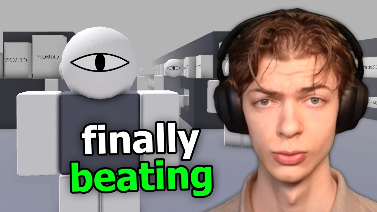 FINALLY beating this IMPOSSIBLE Roblox game (I Hate You.)