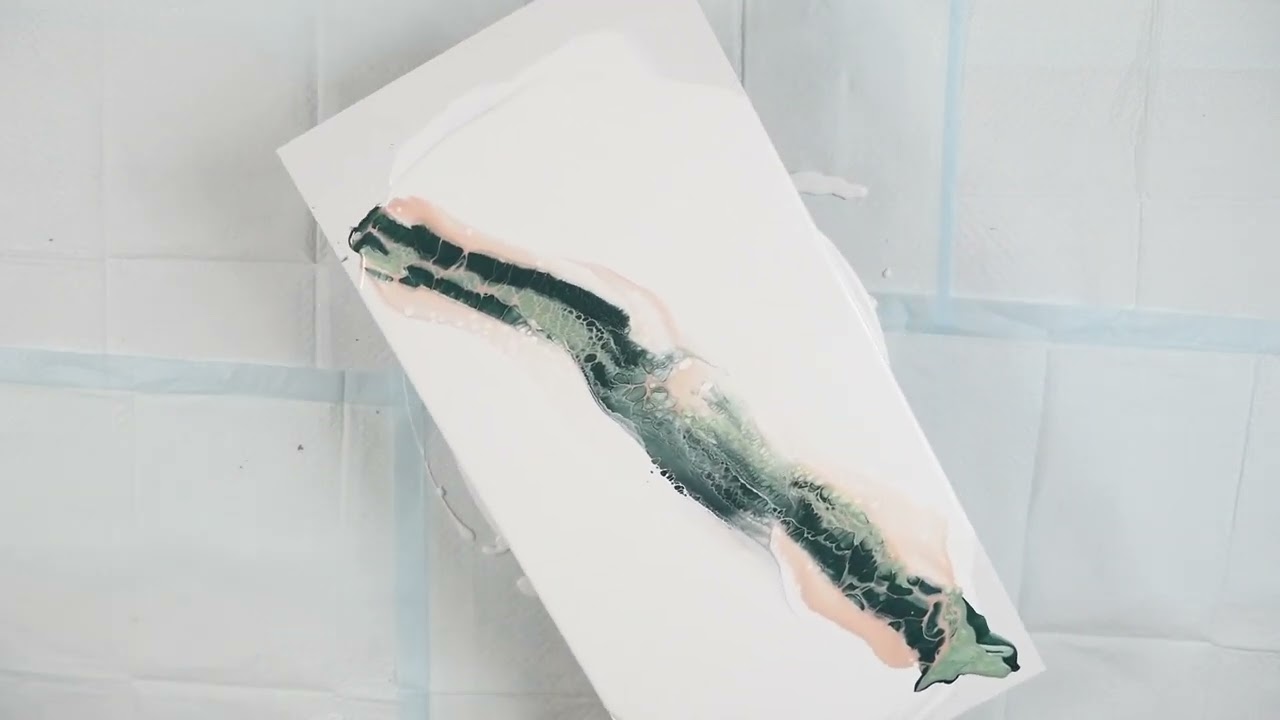 #122 Sage and Rose Gold Inspired Art Sheleeart Bloom Swipe