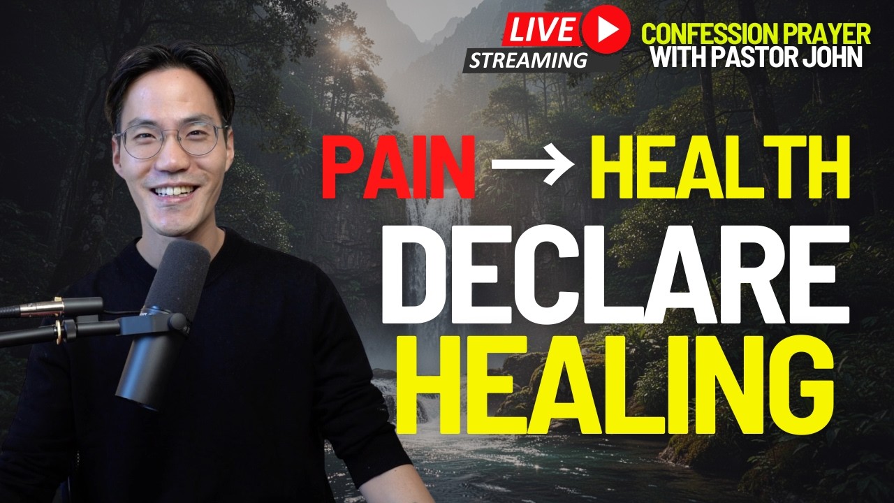 Declare Your Healing With Me (LIVE) | Confession Prayer for Healing