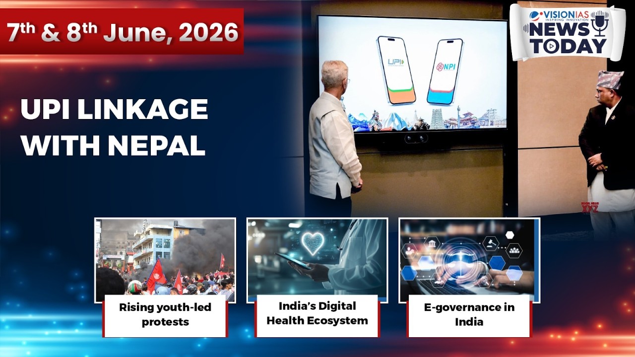News Today | Daily Current Affairs | 7th & 8th June, 2026