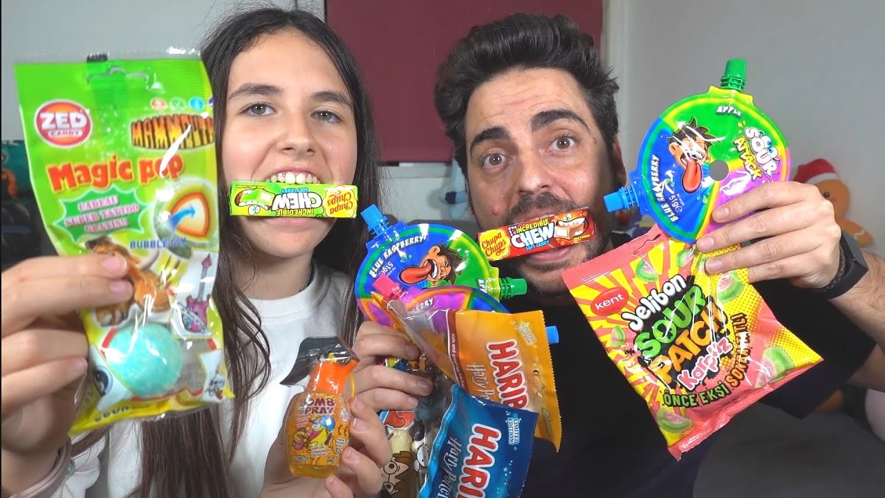 PROBAMOS ChUChE-RIAS RARAS!! y SUPER ACIDAS