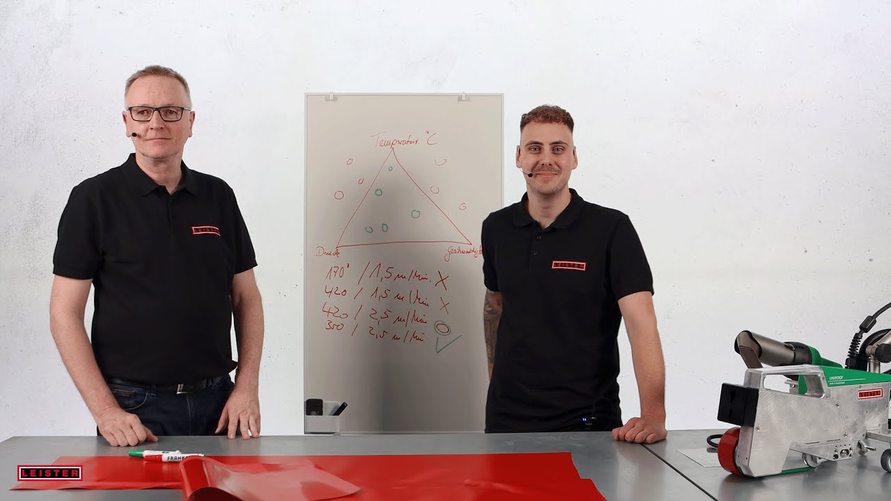 Perfekte Schweißnaht dank Schweißdreieck | Leister Know How