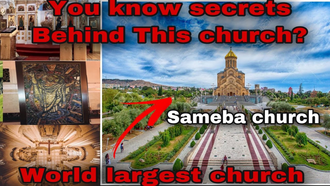 Holy Trinity Cathedral of Tbilisi Georgia (Secrets Behind BIGGEST CHURCH IN World) churchlebi