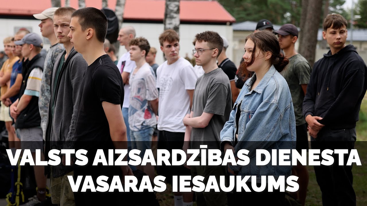 Valsts aizsardzības dienestu uzsāk 2024. gada jūlija iesaukuma karavīri