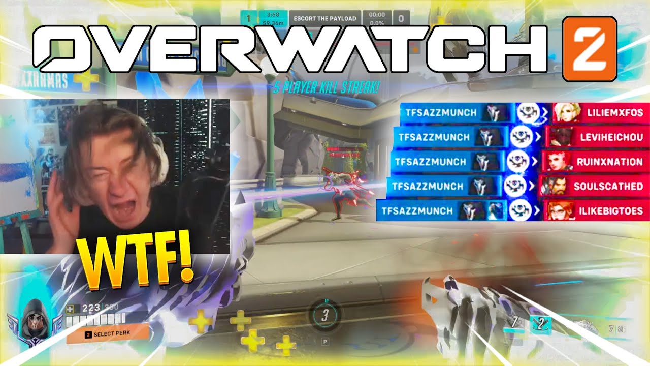 Overwatch 2 — Смешные моменты и лучшие моменты #66