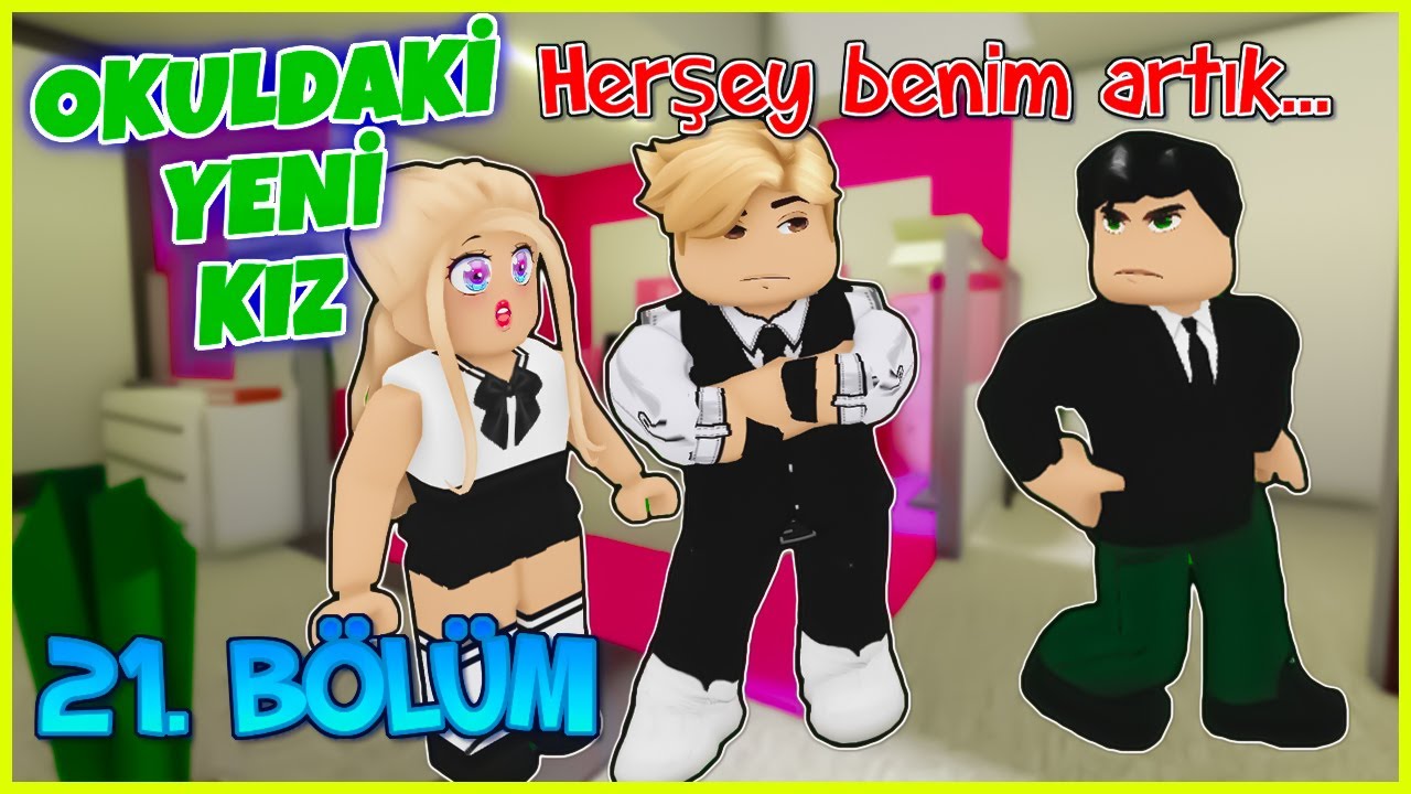 OKULDAKİ YENİ KIZ - Brookhaven Film 21. Sezon (ROBLOX BROOKHAVEN RP)