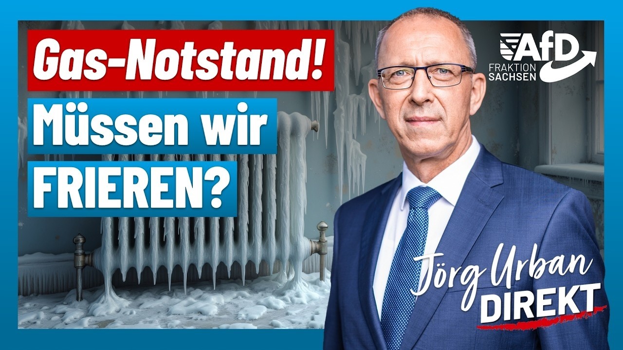 Gas Notstand! Müssen wir frieren? Jörg Urban Direkt