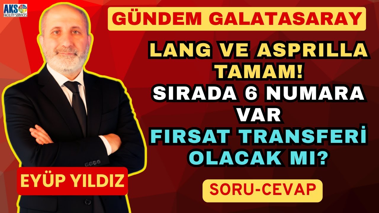 GALATASARAY'DA HEDEF 2 YILDIZ TRANSFERİ ORTA SAHAYA KİM GELECEK | SON HAMLE SAVUNMAYA MI FORVETE Mİ?
