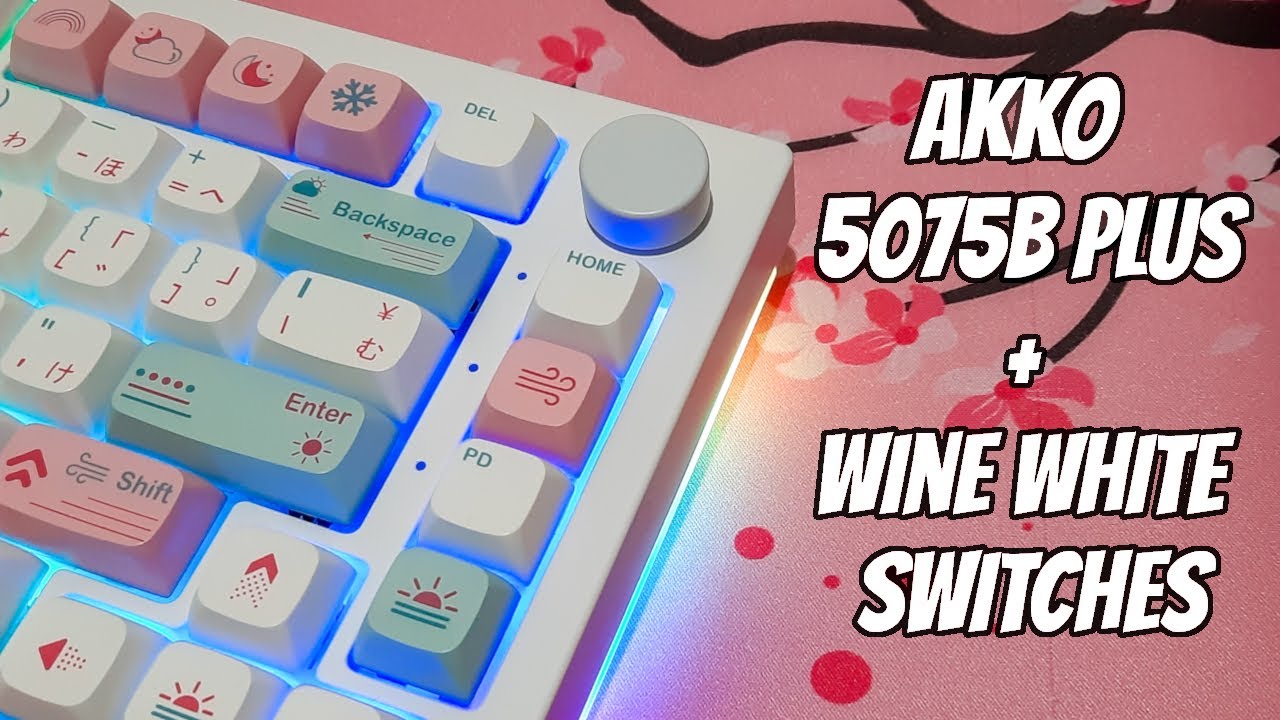 Akko 5075B Plus Unboxing, Modding and Sound Test