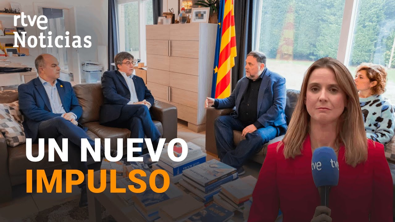 PUIGDEMONT y JUNQUERAS se reúnen en BÉLGICA con la idea de REIMPULSAR el INDEPENDENTISMO | RTVE