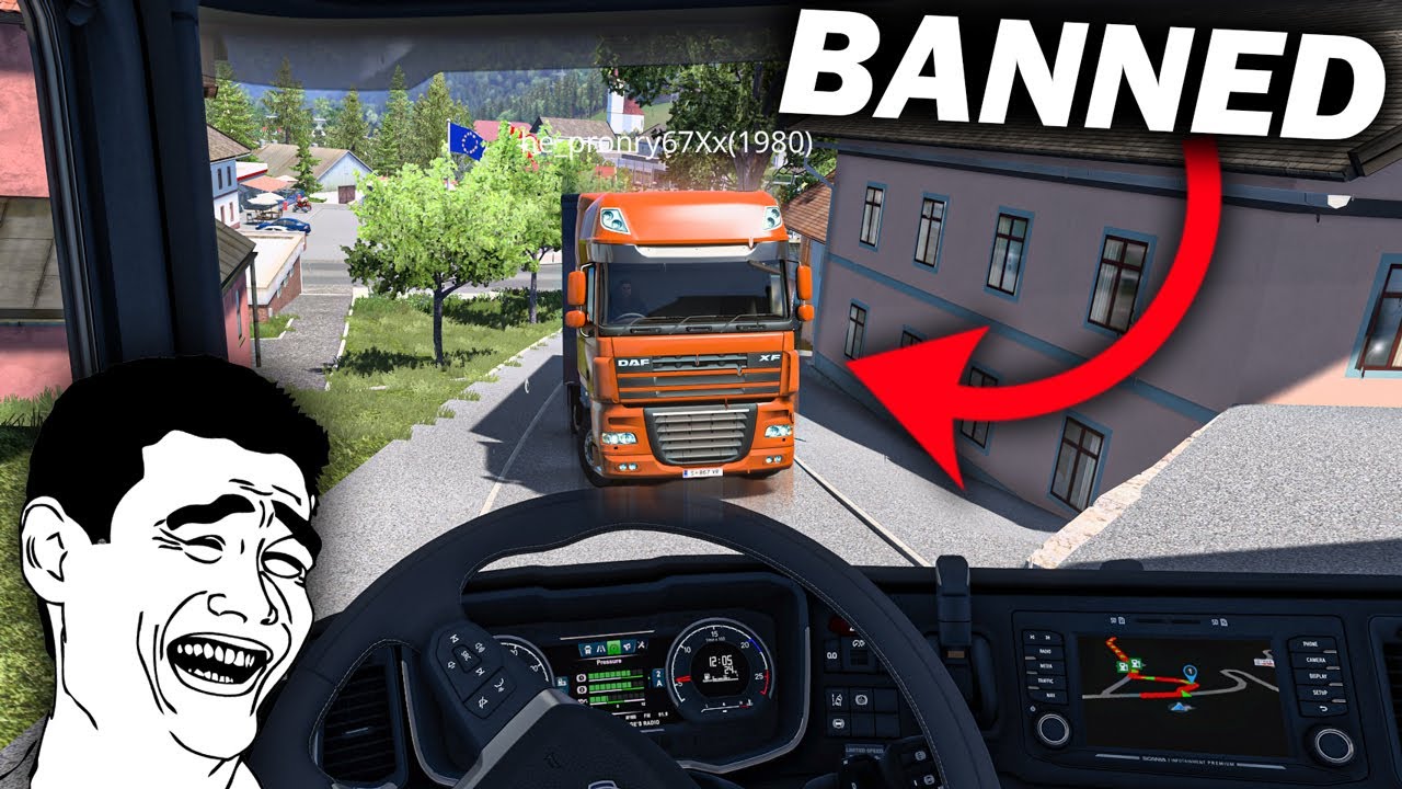 35 Minutes of Driving Fails - ETS2 TruckersMP Compilation