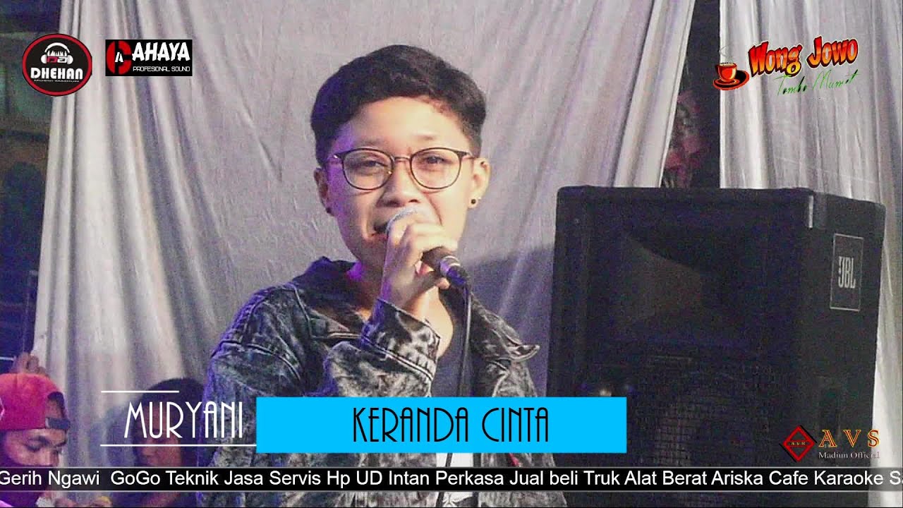 KERANDA CINTA / GADIS MURYANI  CAHAYA  WONG JOWO DHEHAN