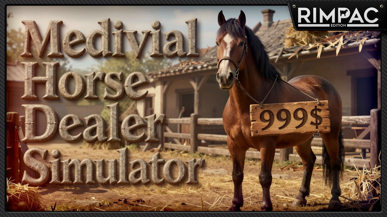Medieval Horse Dealer Simulator &mdash; первый взгляд | Тренировка и продажа лошадей
